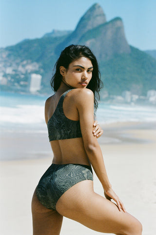 Bay Bikini Bottom - Kelp Green