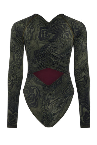 Lara suit - Kelp Green