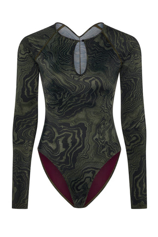 Lara suit - Kelp Green
