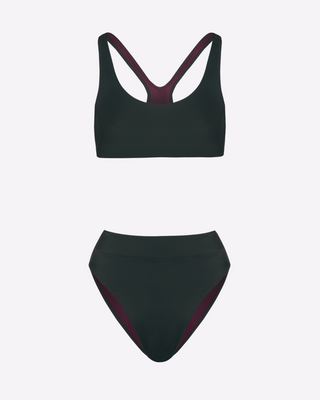 Clifton Bikini Bottom - Forest