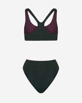 Clifton Bikini Bottom - Forest