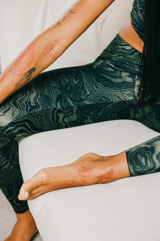 Margo Suit - Kelp Green