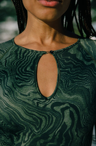 Lara suit - Kelp Green