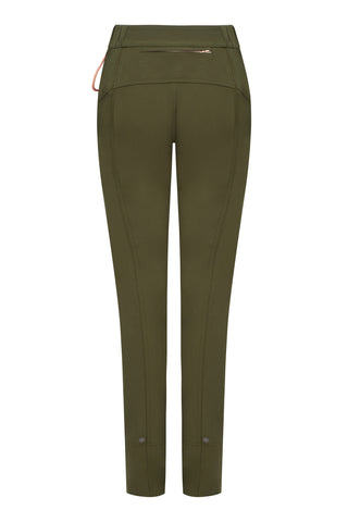 Outdoor Pant, Hiking Pant Jungle green Back